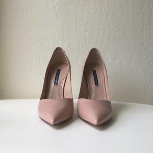 Stuart Weitzman Nude Anny 105 Pumps